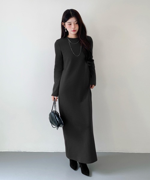 セール】【選べる丈感】ベーシックマキシワンピース（ワンピース）｜by