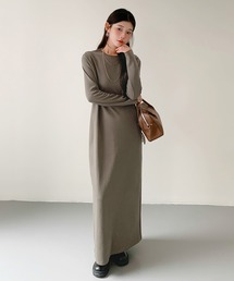 ワンピース（ブラウン/茶色系・コットン）ファッション通販