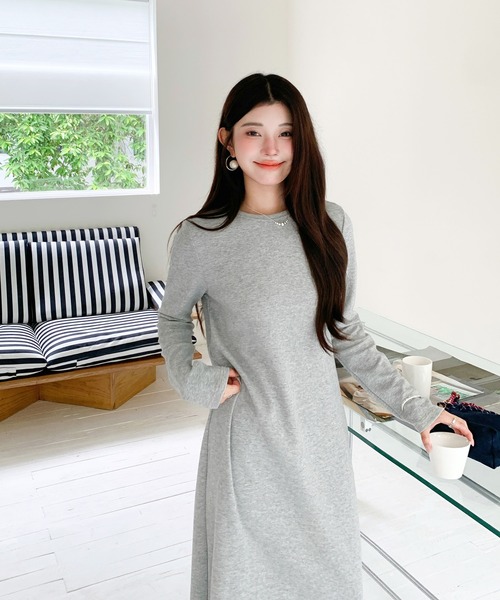 セール】【選べる着丈】ベーシックマキシワンピース（ワンピース）｜by