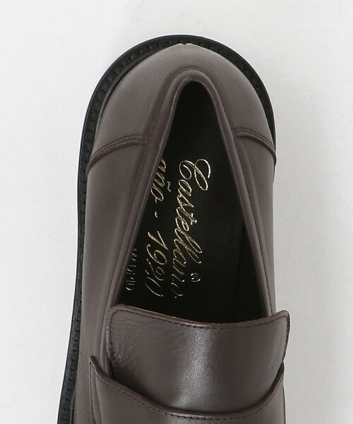 CASTELLANO（カステラーノ）の「＜CASTELLANO＞MONTI TSL ローファー（ローファー・レディース・ブラック/ダークブラウン・37/38/36/39）」の9枚目の写真