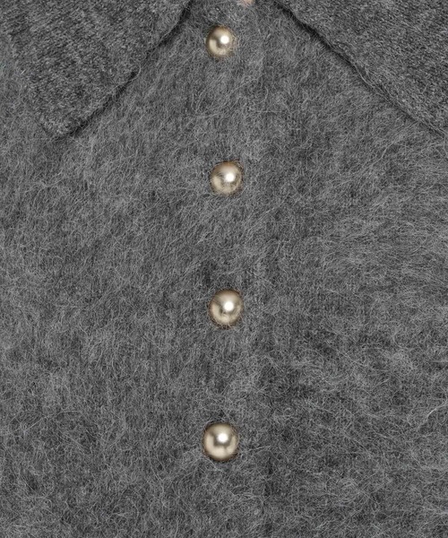 LOWRYS FARM（ローリーズファーム）の「ポロニットプルオーバーＬＳ　596335（ニット/セーター・レディース・ブラウン/グレー/アイボリー/ピンク・FREE）」の12枚目の写真