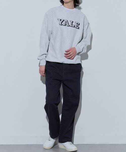 セール】【Dickies】TCツイル/デニム ワイドストレート（チノパンツ