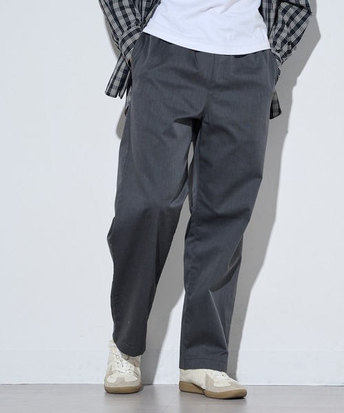 セール】【Dickies】TCツイル/デニム ワイドストレート（チノパンツ