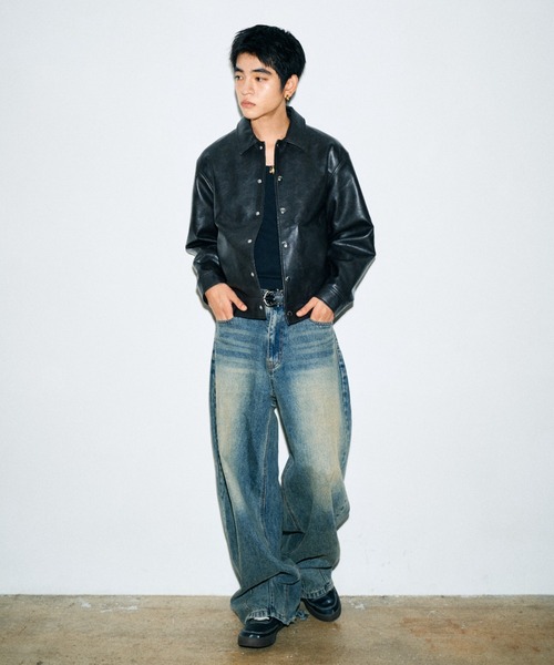 Elanque（エランク）の「short length coach jacket / ショート