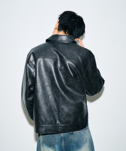 Elanque（エランク）の「short length coach jacket / ショート