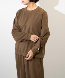 FRUIT OF THE LOOM（フルーツオブザルーム）の「FTLミニフリースクルー上下 / フリース / ユニセックス / 長袖上下セット２点 / ルームウェア（ルームウェア/パジャマ）」