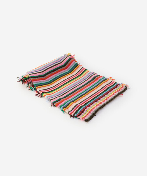 Bshop（ビショップ）の「LA FETICHE | マルチボーダー ニットマフラー WOMEN（マフラー・レディース・A・ONE）」の7枚目の写真