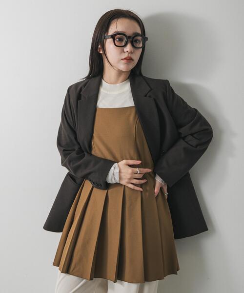 Sustainble ダブルジャケット snidel Sustainableダブルジャケット