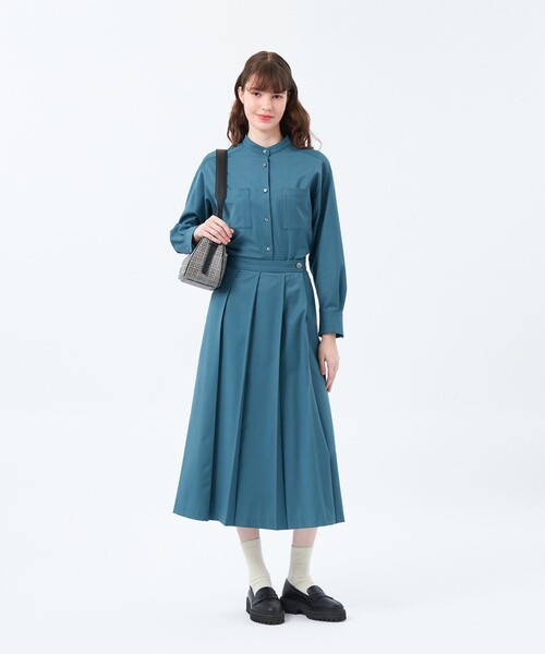 MACKINTOSH PHILOSOPHY（ﾏｯｷﾝﾄｯｼｭ ﾌｨﾛｿﾌｨｰ）の「チェックツイードミニホーボーバッグ（ハンドバッグ・レディース・グレー系その他2/ブラウン・FREE）」の5枚目の写真