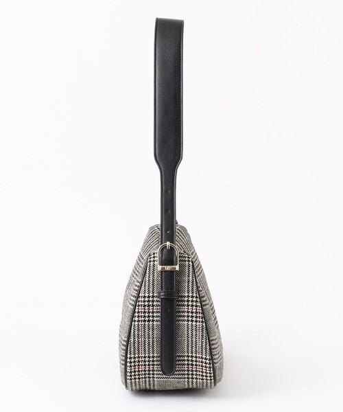 MACKINTOSH PHILOSOPHY（ﾏｯｷﾝﾄｯｼｭ ﾌｨﾛｿﾌｨｰ）の「チェックツイードミニホーボーバッグ（ハンドバッグ・レディース・グレー系その他2/ブラウン・FREE）」の7枚目の写真