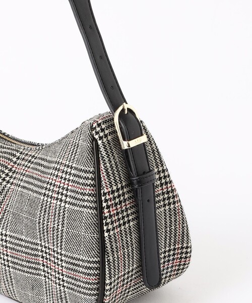 MACKINTOSH PHILOSOPHY（ﾏｯｷﾝﾄｯｼｭ ﾌｨﾛｿﾌｨｰ）の「チェックツイードミニホーボーバッグ（ハンドバッグ・レディース・グレー系その他2/ブラウン・FREE）」の11枚目の写真