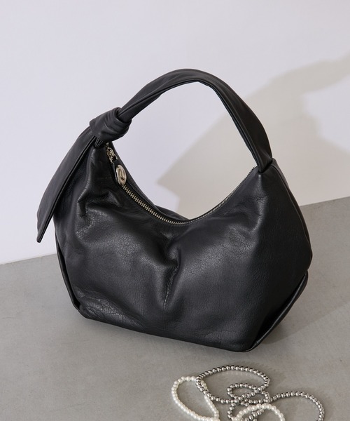 gemeil（ジェムイル）の「ノットワンハンドルバッグ/gemeilコラボ（ショルダーバッグ・レディース・ブラック系その他2・FREE）」の3枚目の写真