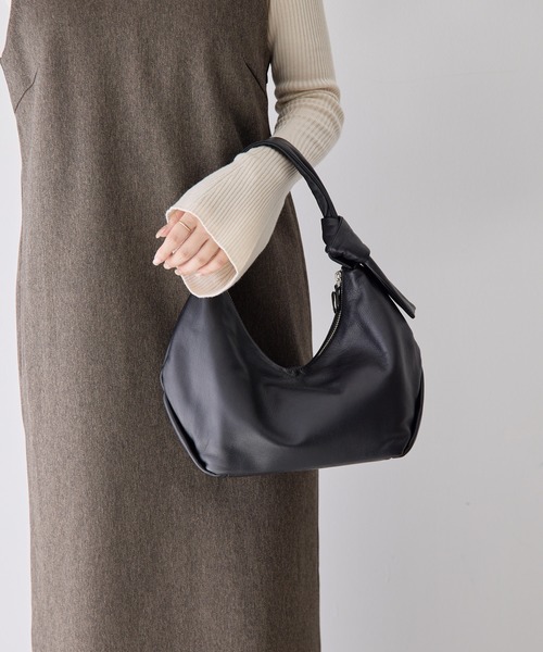 gemeil（ジェムイル）の「ノットワンハンドルバッグ/gemeilコラボ（ショルダーバッグ・レディース・ブラック系その他2・FREE）」の6枚目の写真