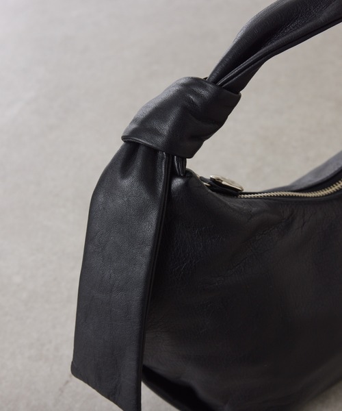 gemeil（ジェムイル）の「ノットワンハンドルバッグ/gemeilコラボ（ショルダーバッグ・レディース・ブラック系その他2・FREE）」の9枚目の写真