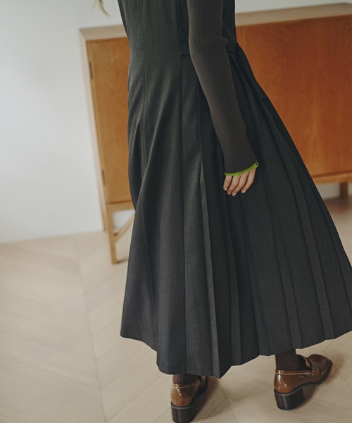 PS/低身長サイズ】サイドプリーツテーラージャンスカ（ワンピース）｜N