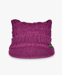 ANNA SUI（アナスイ）の「ネコ耳ニットキャップ（ニットキャップ/ビーニー）」
