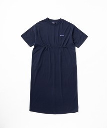 [L's]SHORT SLEEVE DRAWCOAD OP T/C JERSEY/ショートスリーブドローコードワンピース