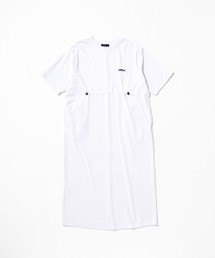 [L's]SHORT SLEEVE DRAWCOAD OP T/C JERSEY/ショートスリーブドローコードワンピース