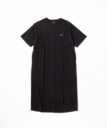 THOUSAND MILE | [L's]SHORT SLEEVE DRAWCOAD OP T/C JERSEY/ショートスリーブドローコードワンピース(ワンピース)
