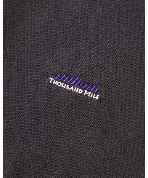 THOUSAND MILE（サウザンドマイル）の「[L's]SHORT SLEEVE DRAWCOAD OP T/C JERSEY/ショートスリーブドローコードワンピース（ワンピース・レディース・グリーン/ネイビー/チャコールグレー/グレー/ブラック/ホワイト・FREE）」の8枚目の写真