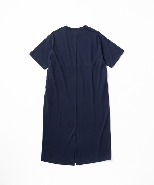 THOUSAND MILE（サウザンドマイル）の「[L's]SHORT SLEEVE DRAWCOAD OP T/C JERSEY/ショートスリーブドローコードワンピース（ワンピース・レディース・グリーン/ネイビー/チャコールグレー/グレー/ブラック/ホワイト・FREE）」の19枚目の写真