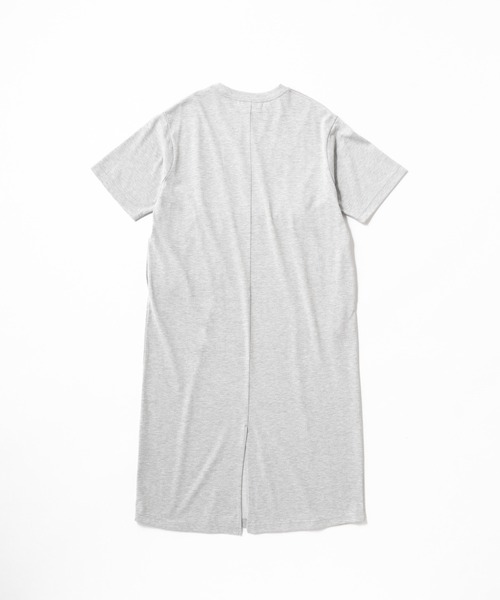 THOUSAND MILE（サウザンドマイル）の「[L's]SHORT SLEEVE DRAWCOAD OP T/C JERSEY/ショートスリーブドローコードワンピース（ワンピース・レディース・グリーン/ネイビー/チャコールグレー/グレー/ブラック/ホワイト・FREE）」の20枚目の写真