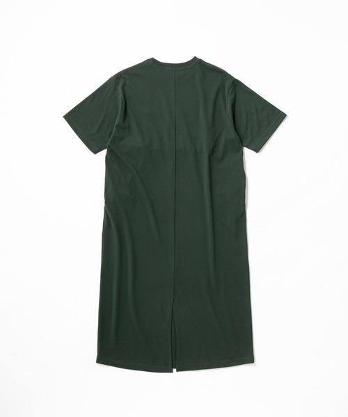 THOUSAND MILE（サウザンドマイル）の「[L's]SHORT SLEEVE DRAWCOAD OP T/C JERSEY/ショートスリーブドローコードワンピース（ワンピース・レディース・グリーン/ネイビー/チャコールグレー/グレー/ブラック/ホワイト・FREE）」の21枚目の写真