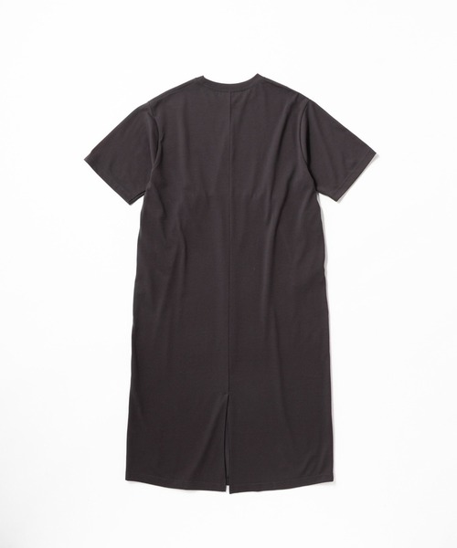THOUSAND MILE（サウザンドマイル）の「[L's]SHORT SLEEVE DRAWCOAD OP T/C JERSEY/ショートスリーブドローコードワンピース（ワンピース・レディース・グリーン/ネイビー/チャコールグレー/グレー/ブラック/ホワイト・FREE）」の22枚目の写真