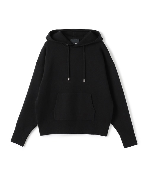 N.O.R.C(ノーク)の「【ZOZO限定】ファンクションイージーニットフーディー(ニット/セーター・レディース・ブラック/チャコール・フリー)」の11枚目の写真