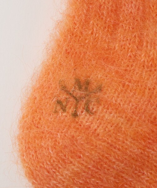 MARCOMONDE(マルコモンド)の「<MARCOMONDE>リブシャギー ソックス / 靴下(ソックス/靴下・レディース・ダークブラウン/ライム/ホワイト/オレンジ・FREE)」の13枚目の写真