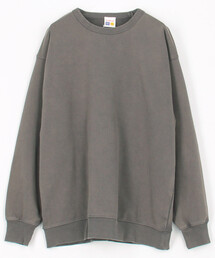 HEAVY WEIGHT CREW NECK PIGMENT SWT 13oz/ヘビーウェイト ピグメント加工 クルーネックスウェット/13オンス/リラックスフィット