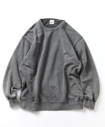 FREAK'S STORE(フリークスストア)のHEAVY WEIGHT CREW NECK PIGMENT SWT 13oz/ヘビーウェイト ピグメント加工 クルーネックスウェット/13オンス/リラックスフィット(スウェット)