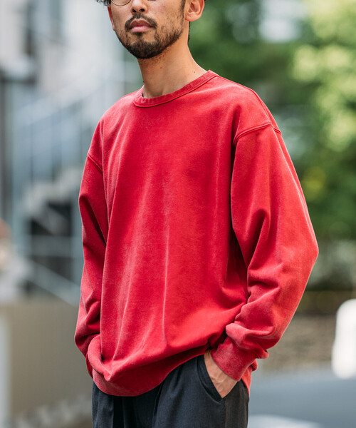 HEAVY WEIGHT CREW NECK PIGMENT SWT 13oz/ヘビーウェイト ピグメント
