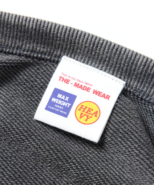 FREAK'S STORE(フリークスストア)の「HEAVY WEIGHT CREW NECK PIGMENT SWT 13oz/ヘビーウェイト ピグメント加工 クルーネックスウェット/13オンス/リラックスフィット(スウェット・メンズ・オリーブ/チャコールグレー/ワインレッド/ブラウン・LARGE/SMALL/MEDIUM)」の14枚目の写真