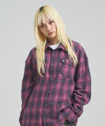 GALLIS ADDICTION | GA STONE-CHECK SHIRT(シャツ/ブラウス)