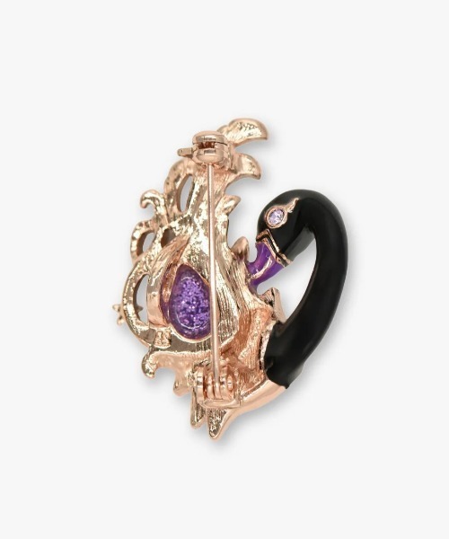 ANNA SUI（アナスイ）の「ブラックスワンモチーフ ブローチ（ブローチ/コサージュ・レディース・ブラック・FREE）」の3枚目の写真