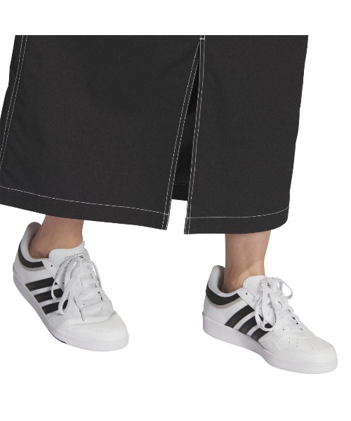 adidas(アディダス)の「【別注】アディダス adidas デニムライク ストレッチ ウーブン ルーズフィット カーゴスカート 限定コラボ(スカート・レディース・ブラック/ネイビー・S/M/L/XL)」の10枚目の写真