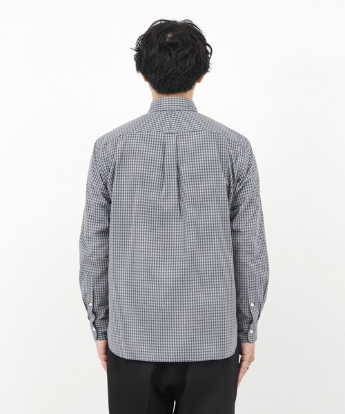 NOLLEY’S(ノーリーズ)の「ダブルワッシャー タイプライター レギュラーカラーシャツ 25AW(シャツ/ブラウス・メンズ・ホワイト系その他/グリーン系その他/ブルー系その他・L/M/S/XL)」の20枚目の写真