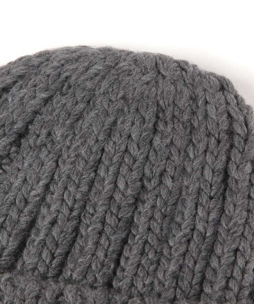 LAKOLE（ラコレ）の「ローゲージニットワッチ / 581859（ニットキャップ/ビーニー・レディース・ブラウン/グレー/ブルー/オフホワイト・FREE）」の16枚目の写真