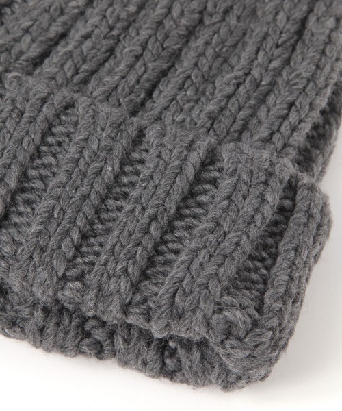 LAKOLE（ラコレ）の「ローゲージニットワッチ / 581859（ニットキャップ/ビーニー・レディース・ブラウン/グレー/ブルー/オフホワイト・FREE）」の19枚目の写真