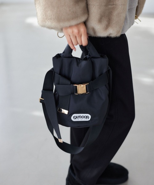 BARNYARDSTORM（バンヤードストーム）の「BARNYARDSTORM / OUTDOORPRODUCTS / ミニトートBAG【WEB限定カラー】（ショルダーバッグ・レディース・ゼブラ/ブラック/ブラウン/ベージュ系その他5/ブルー系その他・FREE）」の2枚目の写真