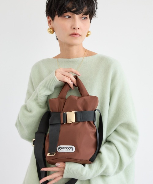 BARNYARDSTORM（バンヤードストーム）の「BARNYARDSTORM / OUTDOORPRODUCTS / ミニトートBAG【WEB限定カラー】（ショルダーバッグ・レディース・ゼブラ/ブラック/ブラウン/ベージュ系その他5/ブルー系その他・FREE）」の6枚目の写真