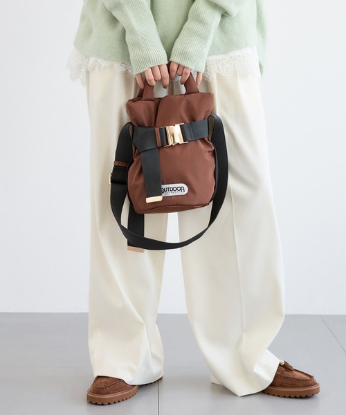 BARNYARDSTORM（バンヤードストーム）の「BARNYARDSTORM / OUTDOORPRODUCTS / ミニトートBAG【WEB限定カラー】（ショルダーバッグ・レディース・ゼブラ/ブラック/ブラウン/ベージュ系その他5/ブルー系その他・FREE）」の9枚目の写真