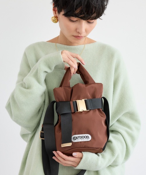 BARNYARDSTORM（バンヤードストーム）の「BARNYARDSTORM / OUTDOORPRODUCTS / ミニトートBAG【WEB限定カラー】（ショルダーバッグ・レディース・ゼブラ/ブラック/ブラウン/ベージュ系その他5/ブルー系その他・FREE）」の12枚目の写真