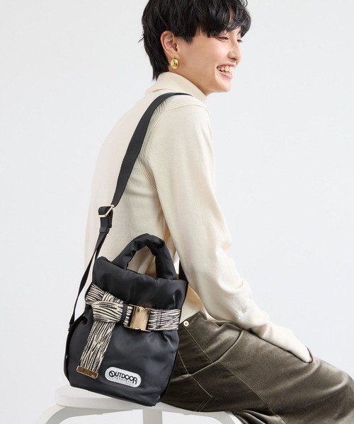 BARNYARDSTORM（バンヤードストーム）の「BARNYARDSTORM / OUTDOORPRODUCTS / ミニトートBAG【WEB限定カラー】（ショルダーバッグ・レディース・ゼブラ/ブラック/ブラウン/ベージュ系その他5/ブルー系その他・FREE）」の20枚目の写真