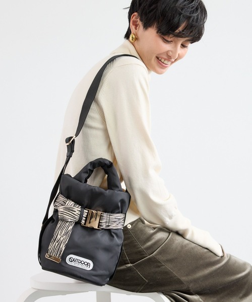 BARNYARDSTORM（バンヤードストーム）の「BARNYARDSTORM / OUTDOORPRODUCTS / ミニトートBAG【WEB限定カラー】（ショルダーバッグ・レディース・ゼブラ/ブラック/ブラウン/ベージュ系その他5/ブルー系その他・FREE）」の21枚目の写真