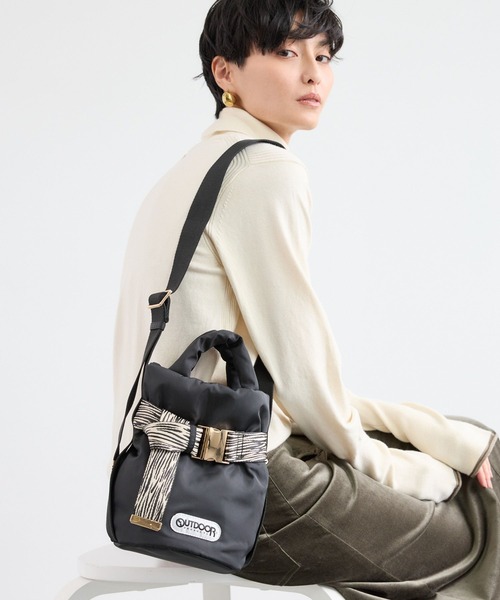 BARNYARDSTORM（バンヤードストーム）の「BARNYARDSTORM / OUTDOORPRODUCTS / ミニトートBAG【WEB限定カラー】（ショルダーバッグ・レディース・ゼブラ/ブラック/ブラウン/ベージュ系その他5/ブルー系その他・FREE）」の22枚目の写真