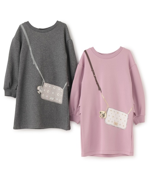 新品 ケイトスペード トロンプィユ ワンピース ピンク 花 リボン 130