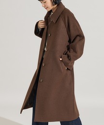 FREAK'S STORE｜フリークスストアのステンカラーコート（ブラウン/茶色