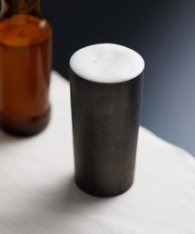 kuros'（クロス）の「【kuros'オリジナル】チタン二重タンブラー GUNMETA プレミアム 黒 350ml 桐箱入り（グラス/マグカップ/タンブラー）」